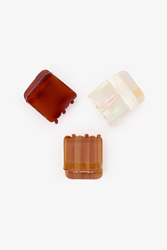 Reneta 3 Pack Hair Clip Set - 3
