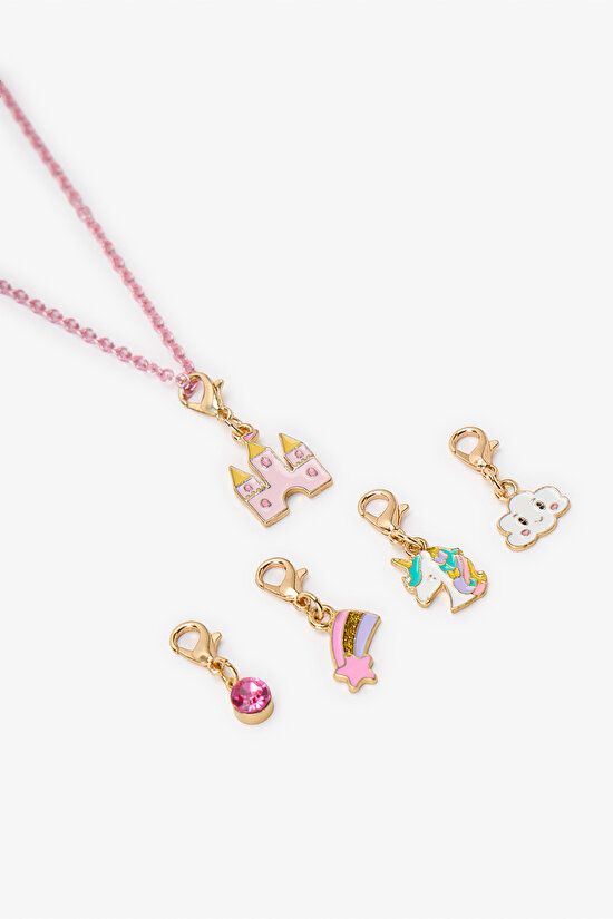 Girls' Unicorn 5 Pack Necklace Set - 2