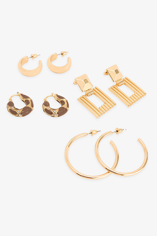 Gold Bella Earring Set - 1