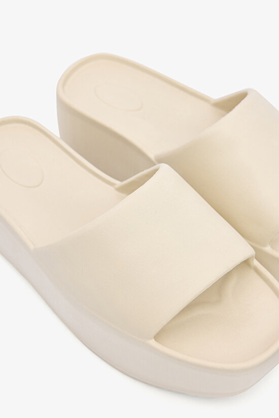 Fahio Ecru Slippers - 3