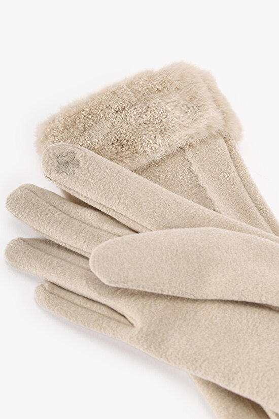 Ecru Berthe Gloves - 2