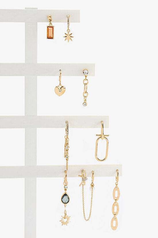 Gold Fiona Earring Set - 1