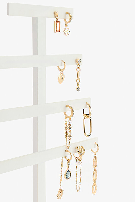 Gold Fiona Earring Set - 2