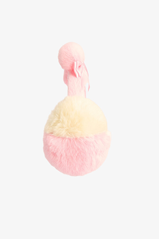 Pembe Kız Çocuk Candy Yumuşak Dokulu Kulaklık - 2