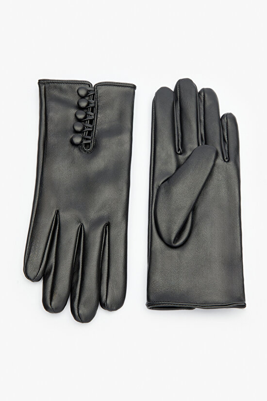 Chloe Black Gloves - 1