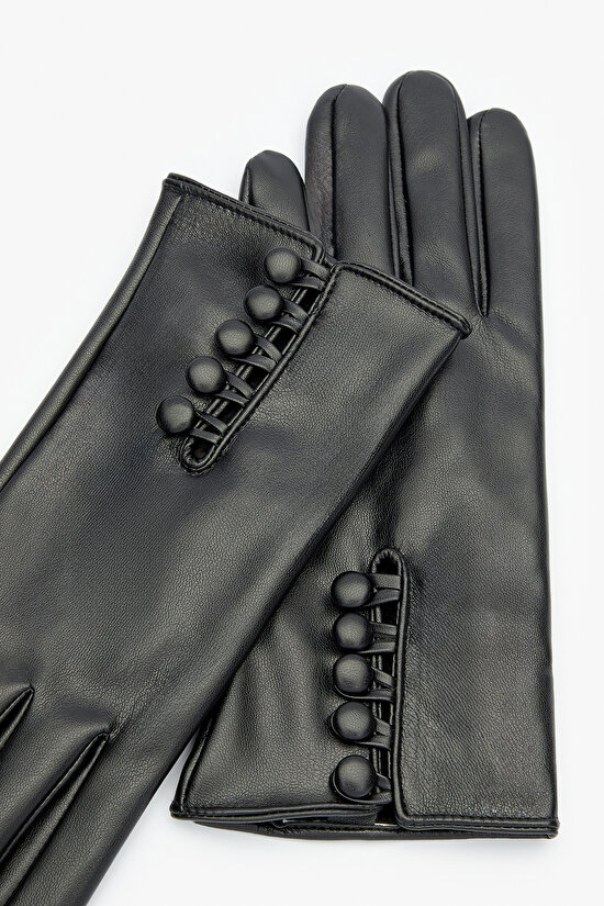 Chloe Black Gloves - 2