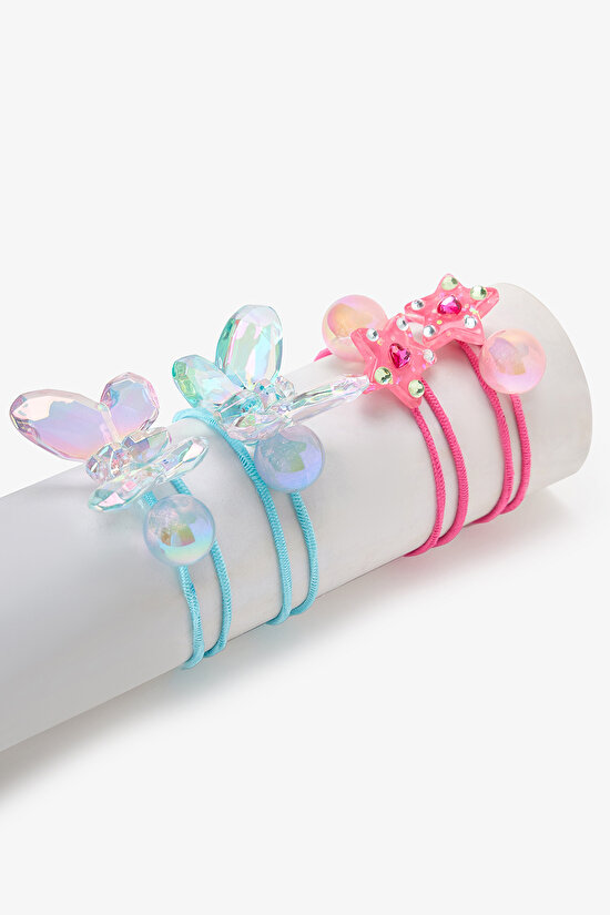 Girls' Candy 4 Pack Hair Clip Set - 1