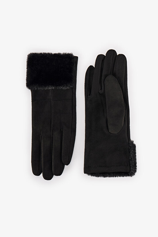 Black Martina Gloves - 1