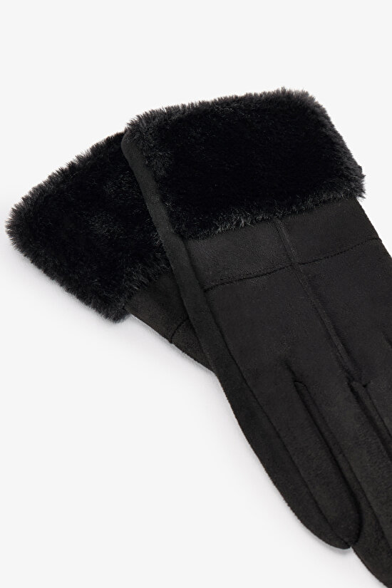 Black Martina Gloves - 2