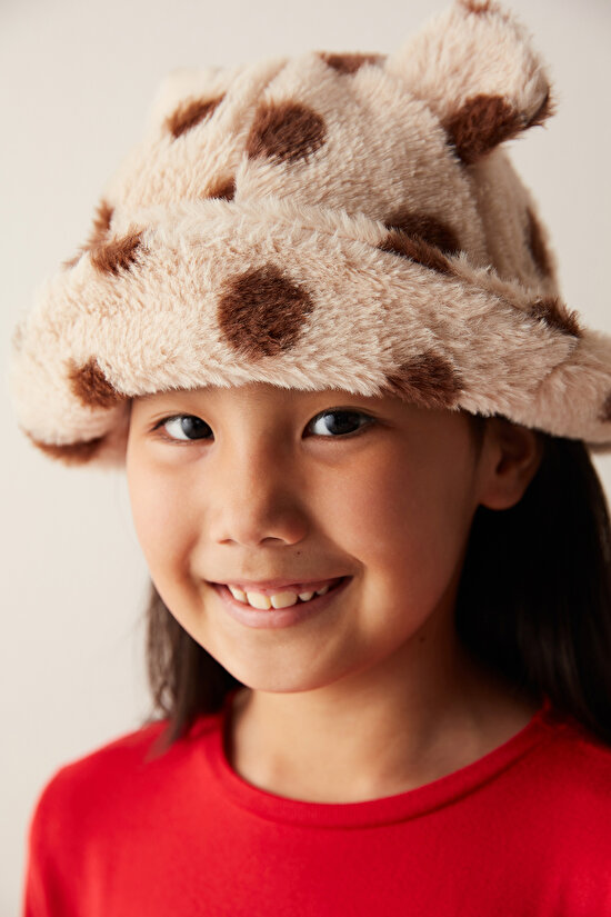 Kız Çocuk Douth Kahverengi Şapka - 2