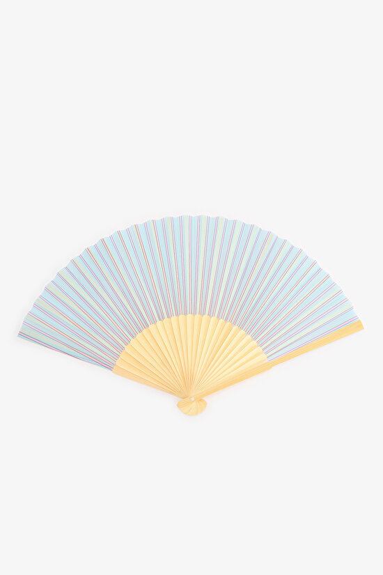 Light Blue Frida Fan - 1