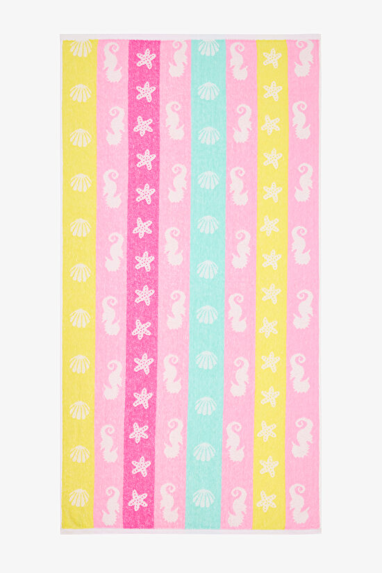 Kız Çocuk Ocean Çok Renkli Havlu - 3