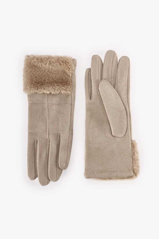 Beige Martina Gloves - 1