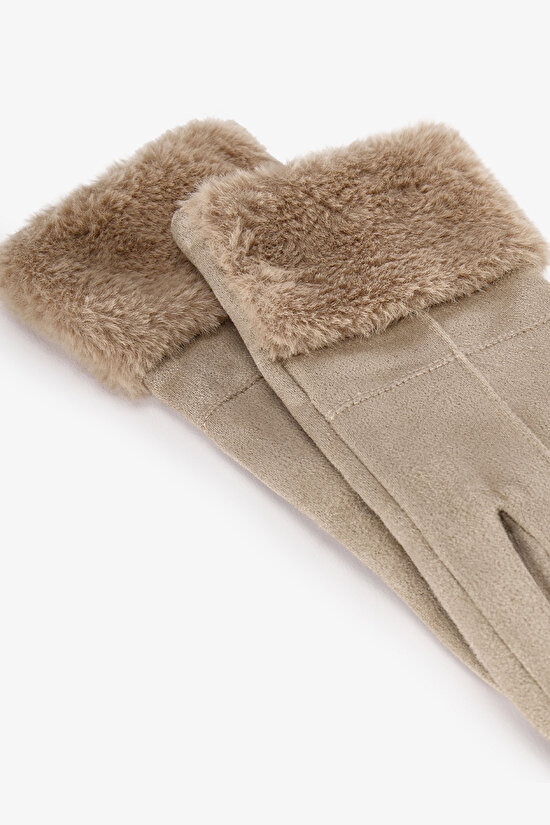 Beige Martina Gloves - 2