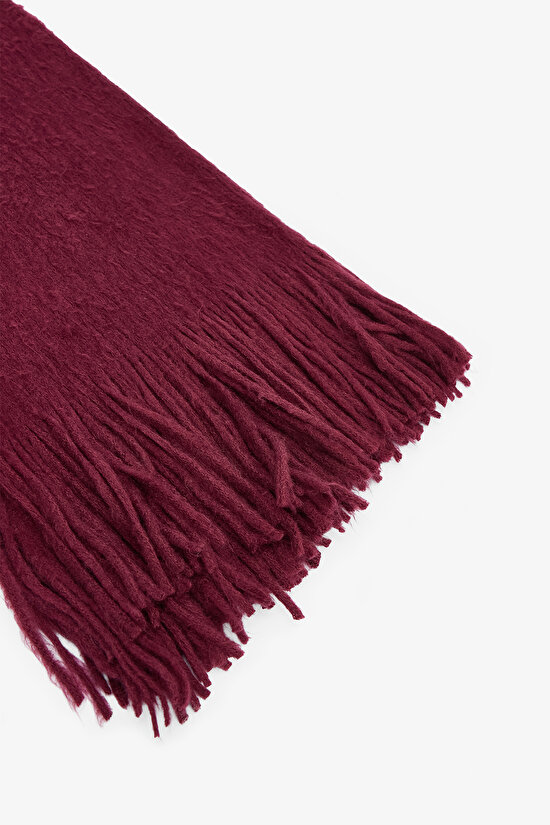 Şarap Warmy Yumuşak Dokulu Atkı - 3