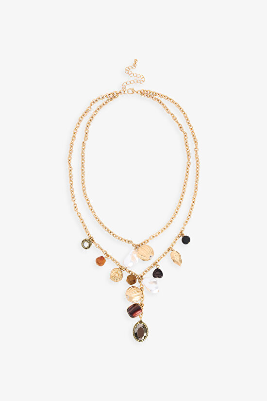 Gold Nicole Necklace - 1