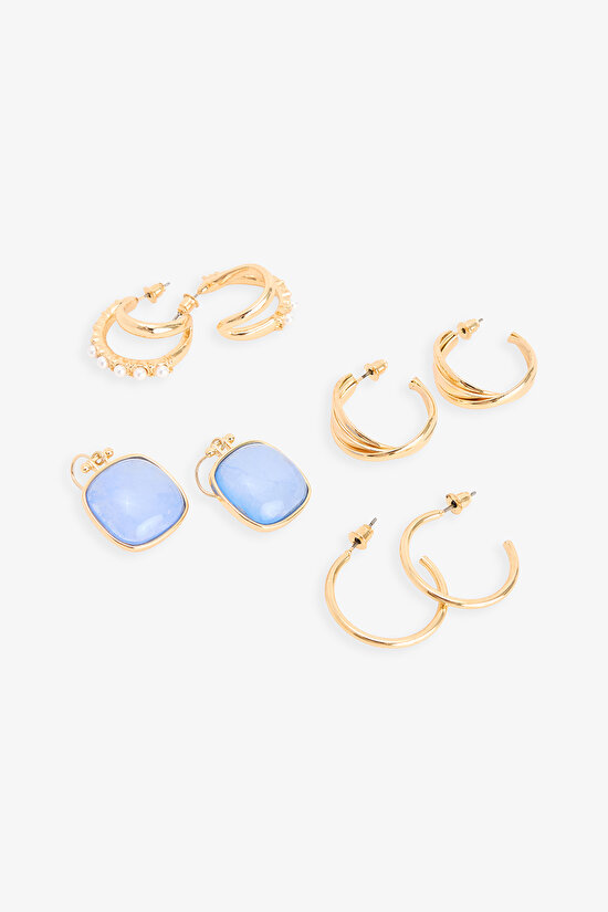 Gold Adella Earring Set - 2