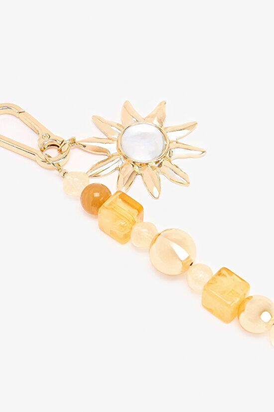 Gold Star Keychain - 2