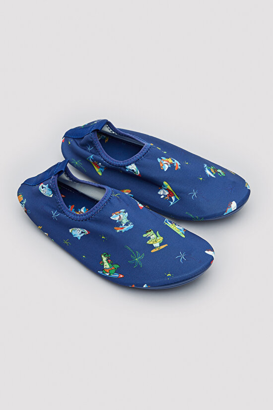 Boys Surfing Shark Shoes - 1