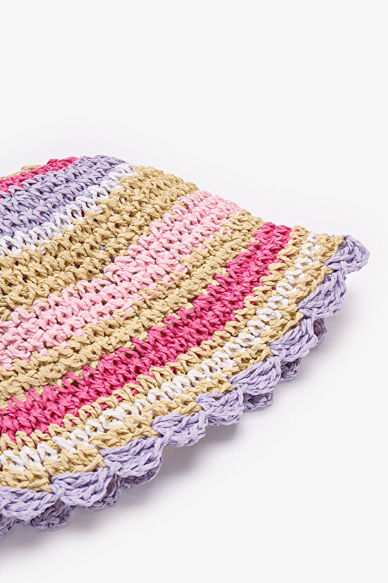 Multicolor Girls Colorful Hat - 3