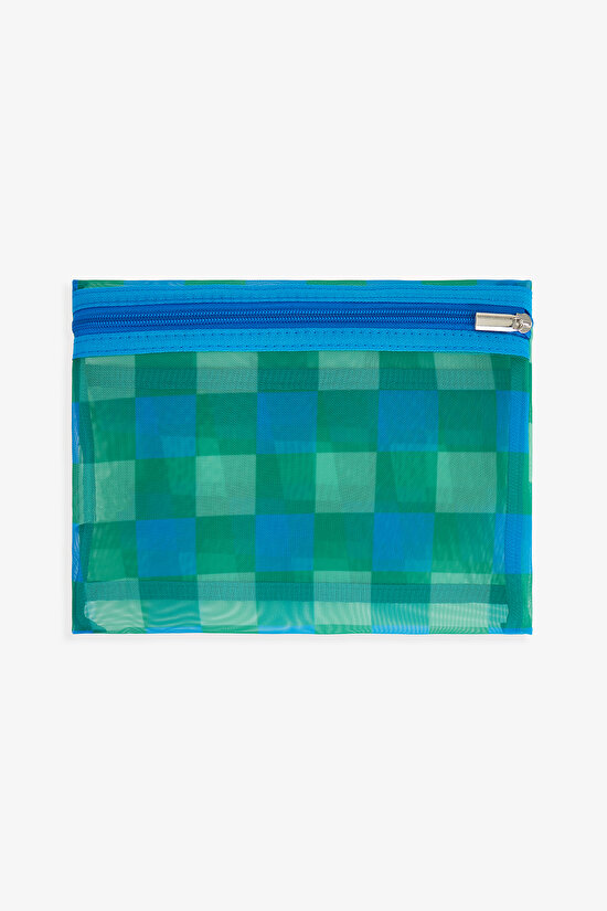 Mavi Emma Makyaj Çantası - 4