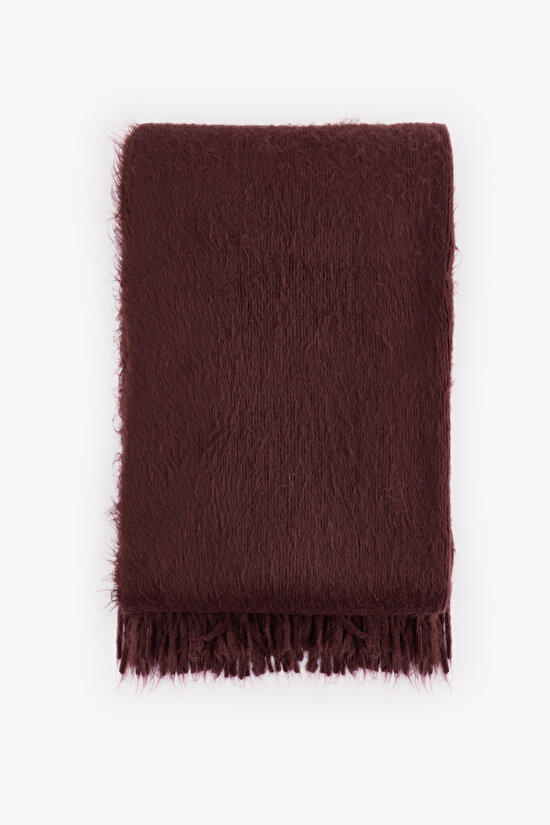 Bordo Warmy Atkı - 2