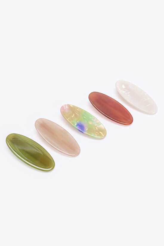 Multicolor Gabriel Hair Clip Set - 1