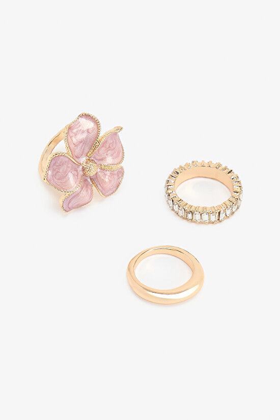 Flower Yüzük Seti - 2