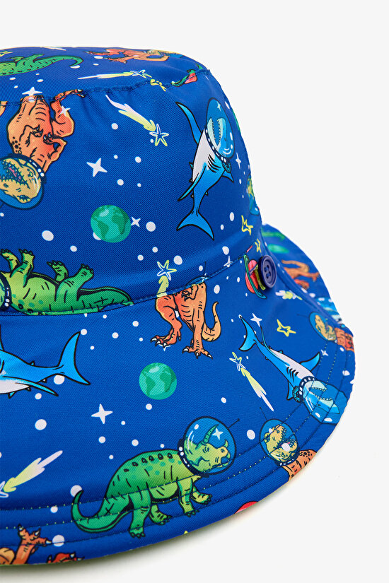Erkek Çocuk Space Renkli Şapka - 3