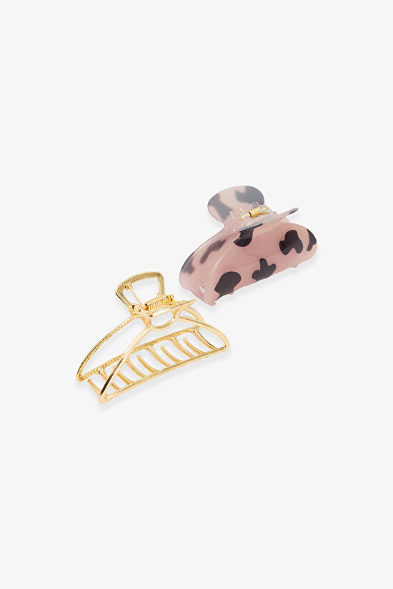 Multicolor Cool Hair Clip Set - 2