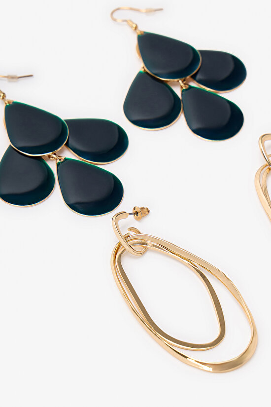 Gold Sofie 2 Pack Earring Set - 2
