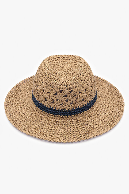 Donna Naturel Plaj Şapkası - 1