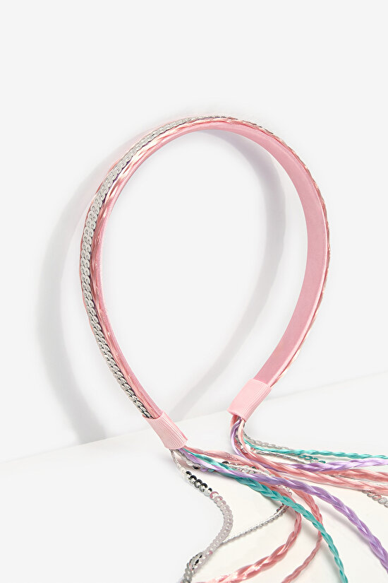 Kız Çocuk Party Renkli Taç - 3