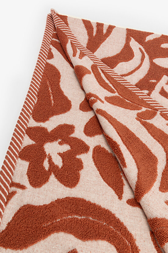 Kahverengi Palm Havlu - 3