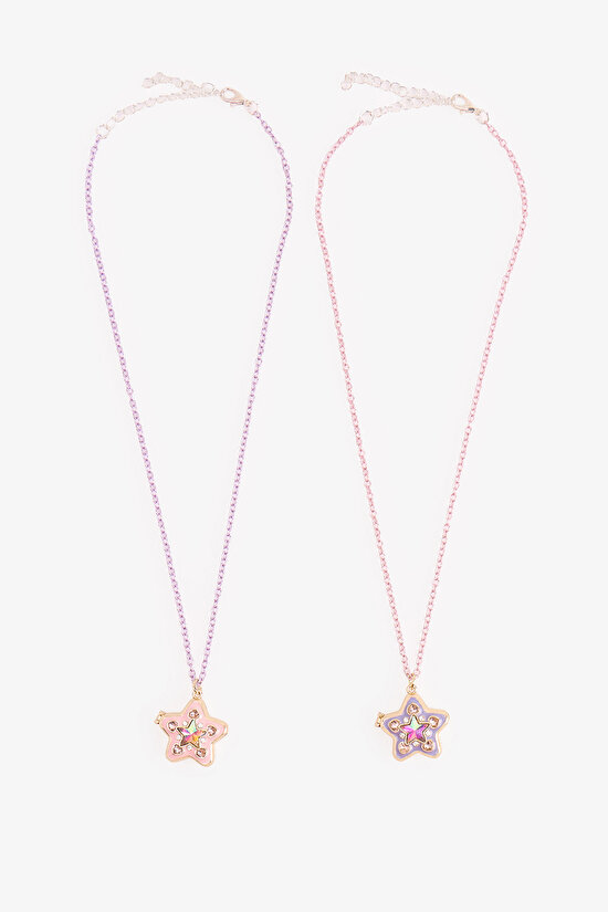 Girls' Bff 2 Pack Necklace - 1
