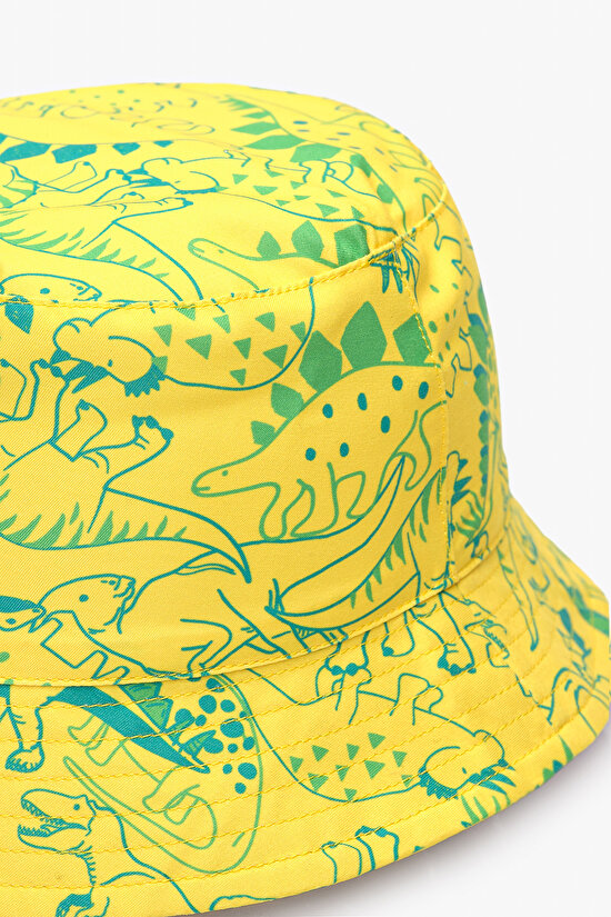 Erkek Çocuk Renkli Dino Şapka - 2