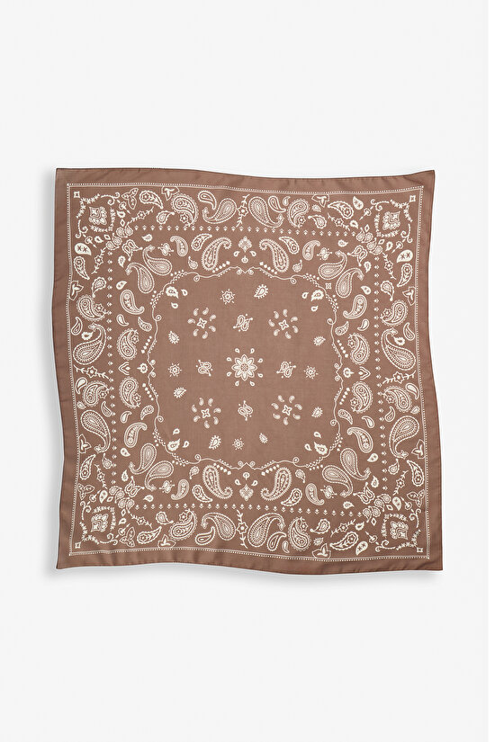 Kahverengi Ethnic Bandana - 1