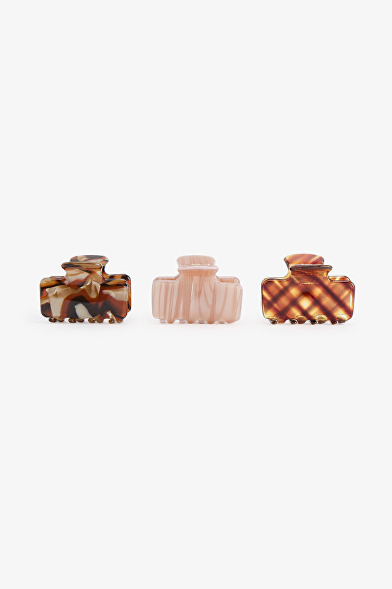 Lorenzo 3 Pack Hair Clip Set - 1