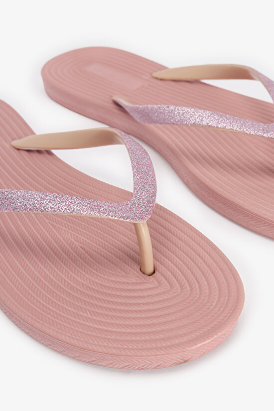 Gül Rengi Daily Terlik - 3