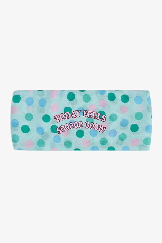 Blue Happy Headband - 1