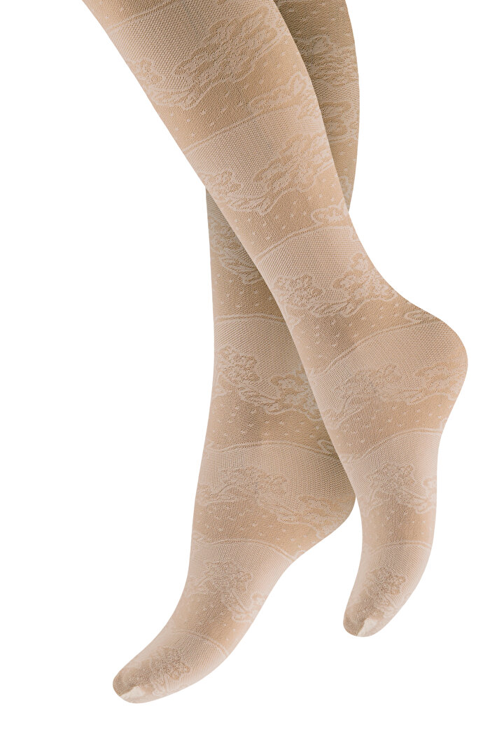 Vanilya Çocuk Meri Külotlu Çorap - 1