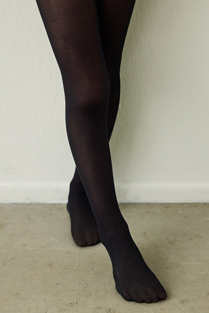 Pretty Tulle Black Tights - 2