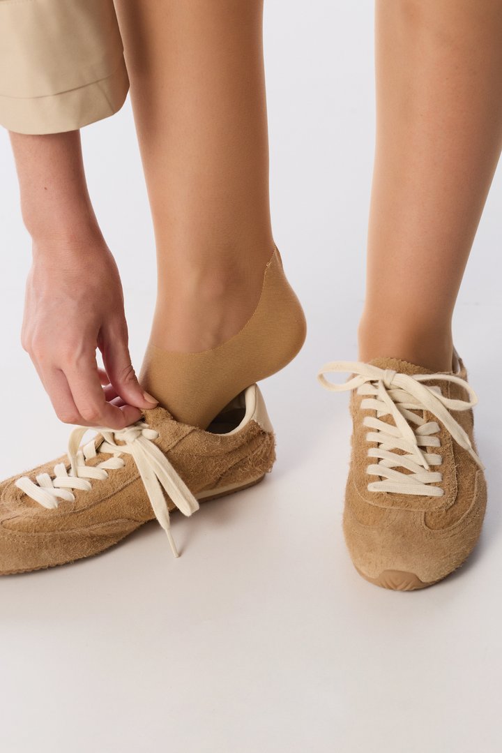 New Nude Sneaker Tights - 1