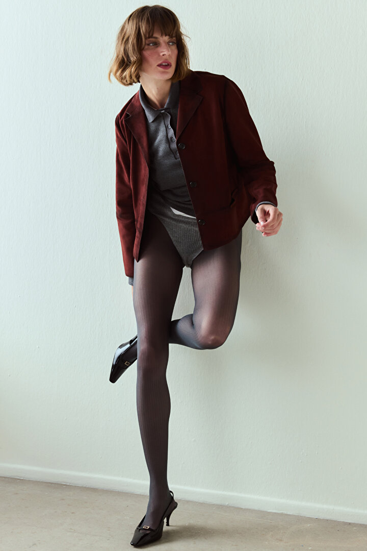 New Anthracite Classy Tights - 2