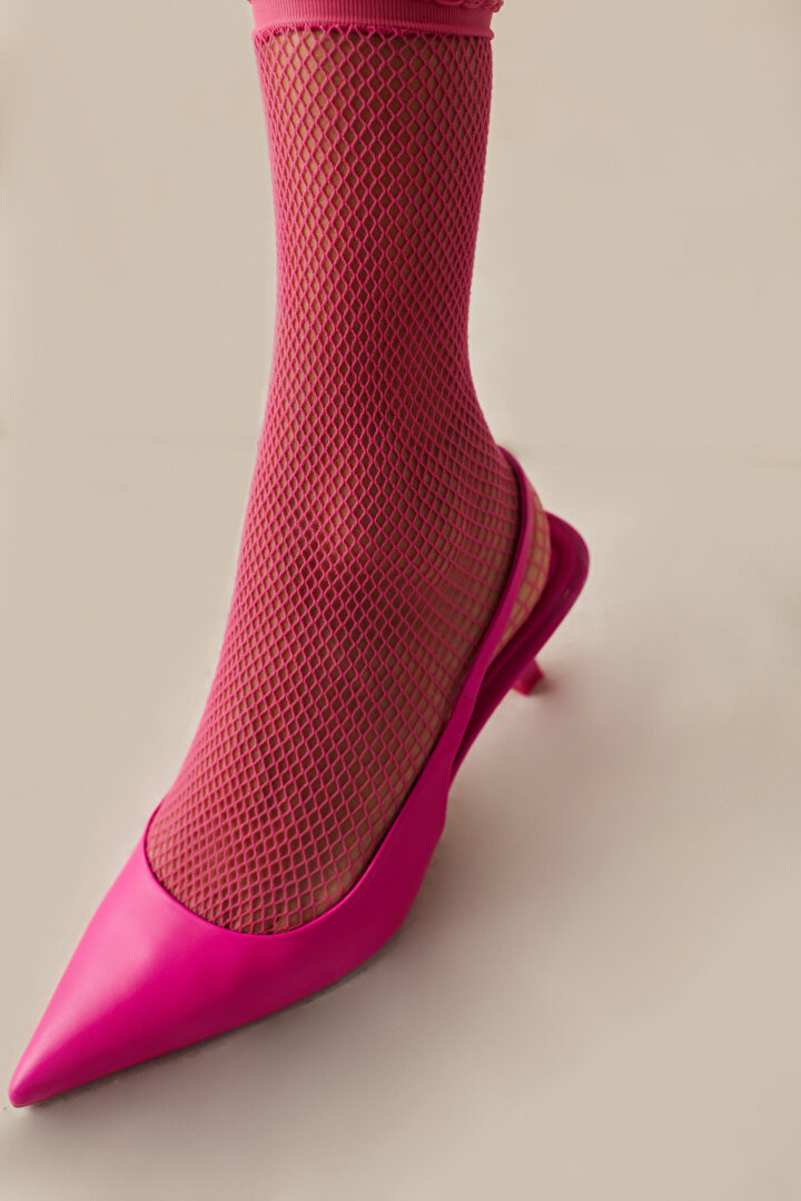 Pink Fillet Socket Socks-Pentilicious - 2