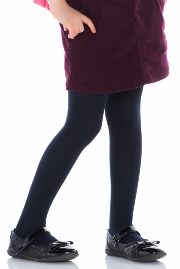 Navy Micro 40 Tights - 1