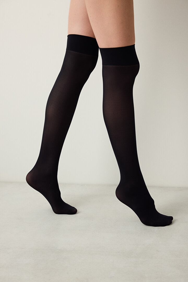 Micro 40 Black Socks - 2