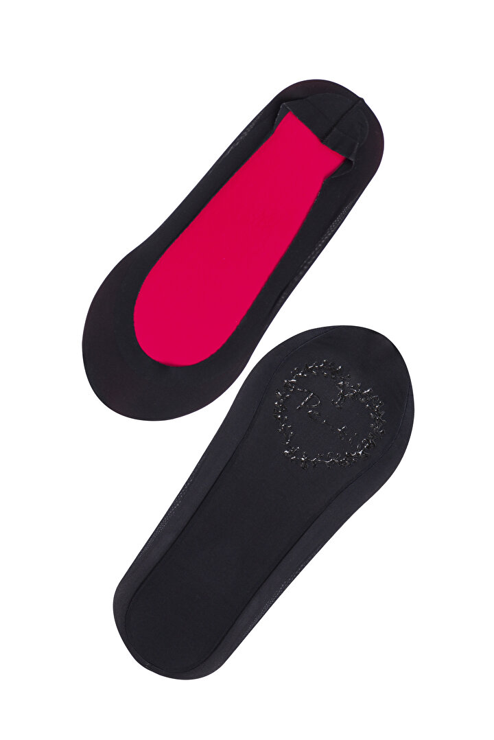 Siyah Babette Babet Çorap - 1