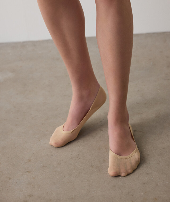 Koton Ten Rengi 3'lü Suba Çorap - 1