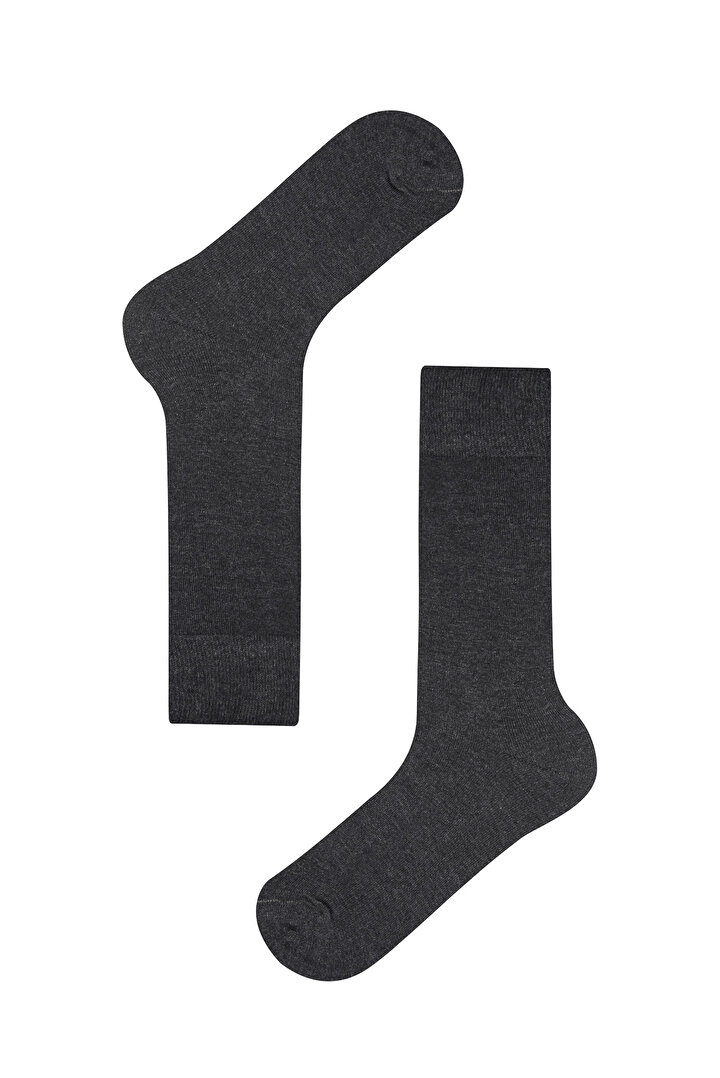Siyah Bambu 2'Li Soket Çorap - 2
